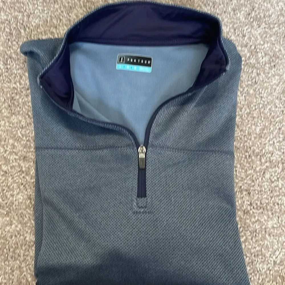 Men’s golf quarter zip - Picture 4 of 4